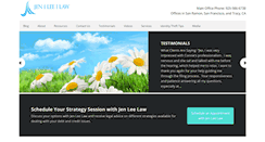 Desktop Screenshot of jenleelaw.com
